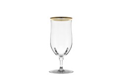 Windsor Water Goblet w/Gold Band- 25 Count Rack